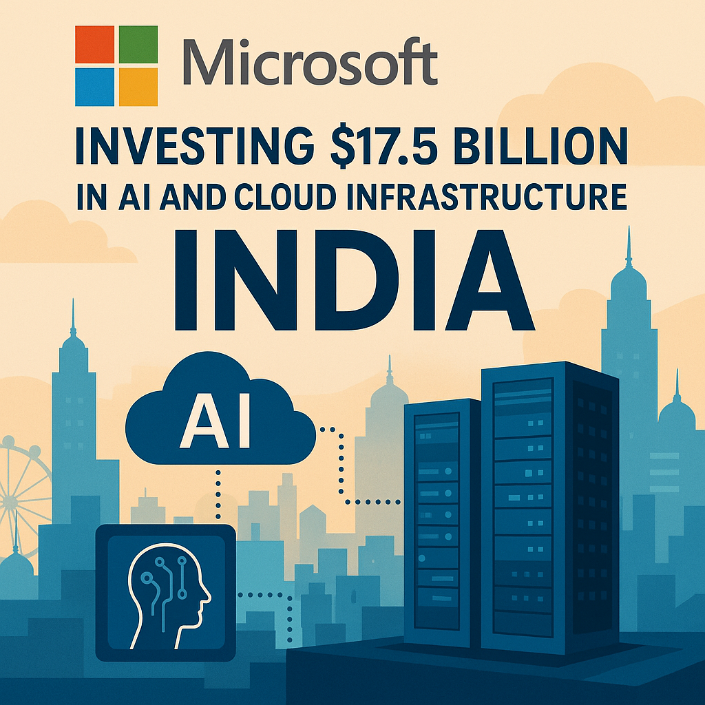Microsoft ulaže 17,5 milijardi dolara u AI i cloud infrastrukturu u Indiji