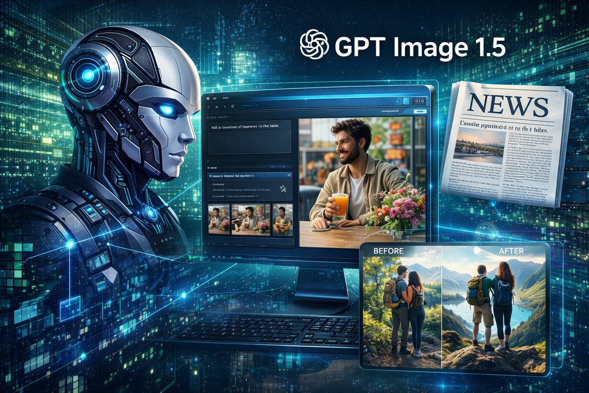 OpenAI lansirao GPT Image 1.5, najbrži i najprecizniji generator slika do sada