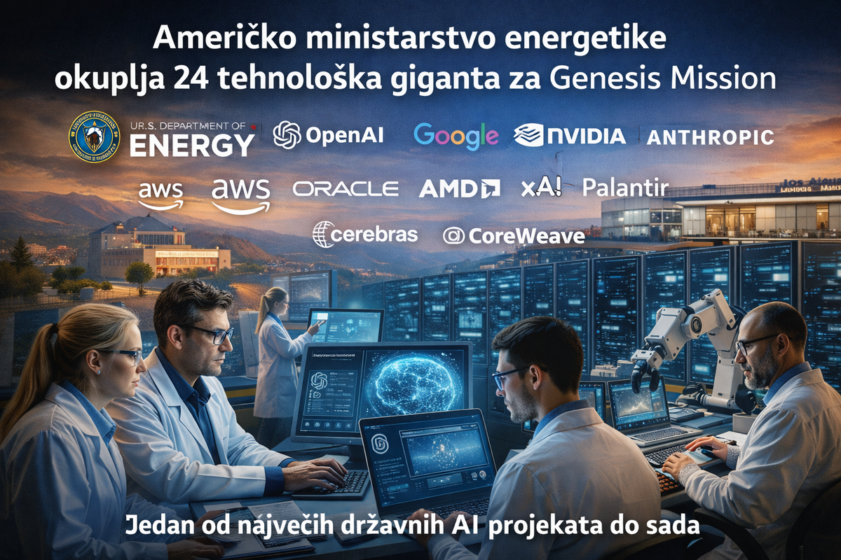 Američko ministarstvo energetike okupilo 24 tehnološka giganta za Genesis Mission