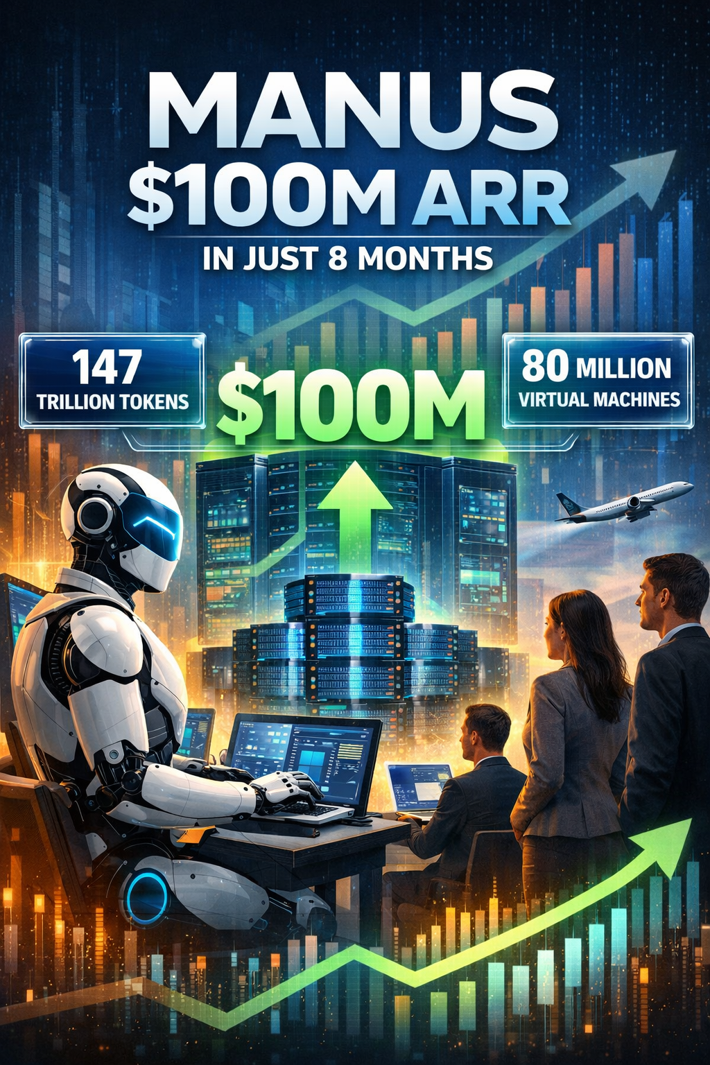 Manus premašio 100 miliona dolara ARR-a za samo osam mjeseci