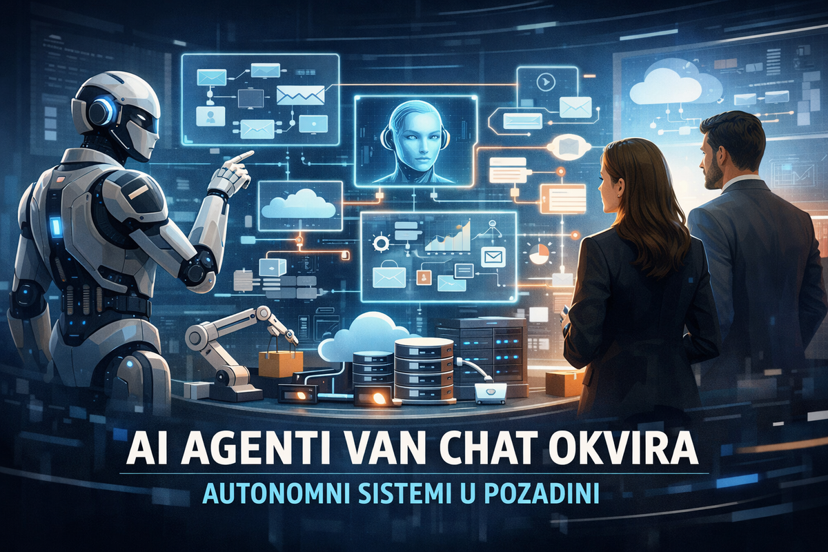 AI agenti izlaze iz okvira chat prompta i ulaze u realne sisteme