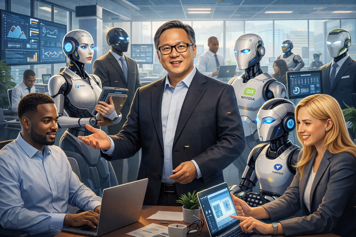 Jensen Huang: vrijednost radnika mjeriće se brojem AI agenata koje vodi