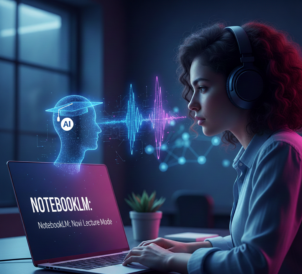 Google NotebookLM uvodi Lecture mode za pretvaranje bilješki u akademska predavanja