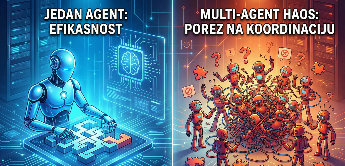 Revolucionarna studija Google-a i MIT-a ruši mit o AI agentima: "Više" nije uvijek "bolje"