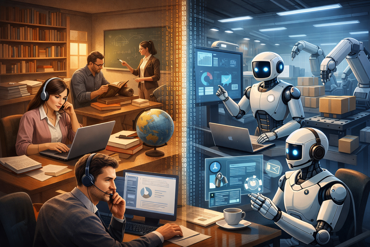 Microsoft analiza otkriva 40 profesija najizloženijih automatizaciji