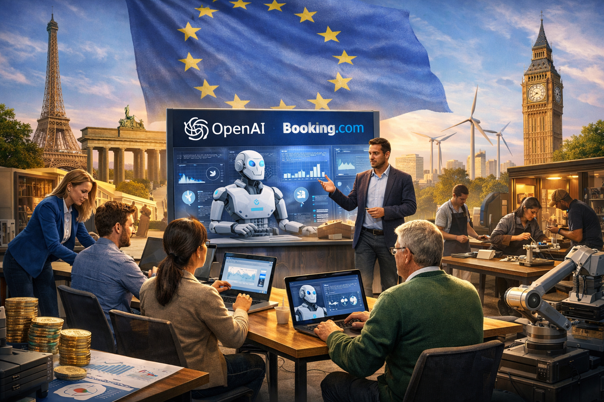 OpenAI EU Blueprint 2.0: plan za ubrzanje usvajanja AI kod malih firmi