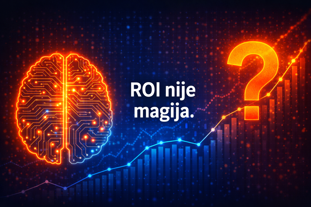 Da li se isplati vještačka inteligencija u firmi? Kako izračunati ROI prije ulaganja