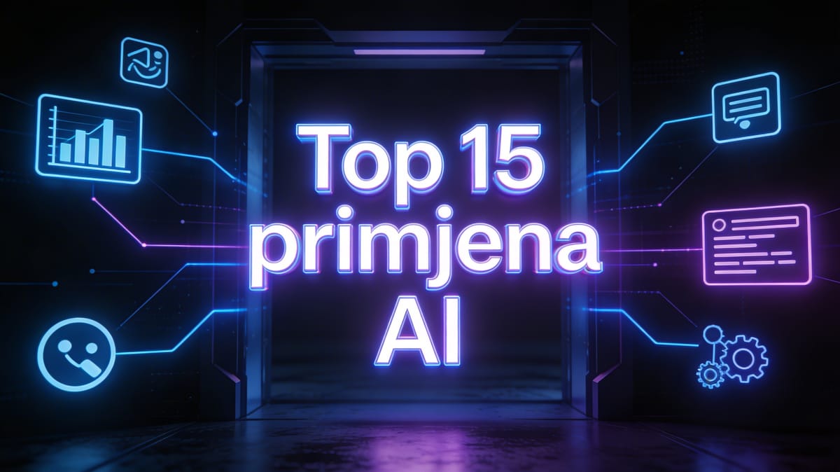 Top 15 načina na koje AI već radi umjesto vas