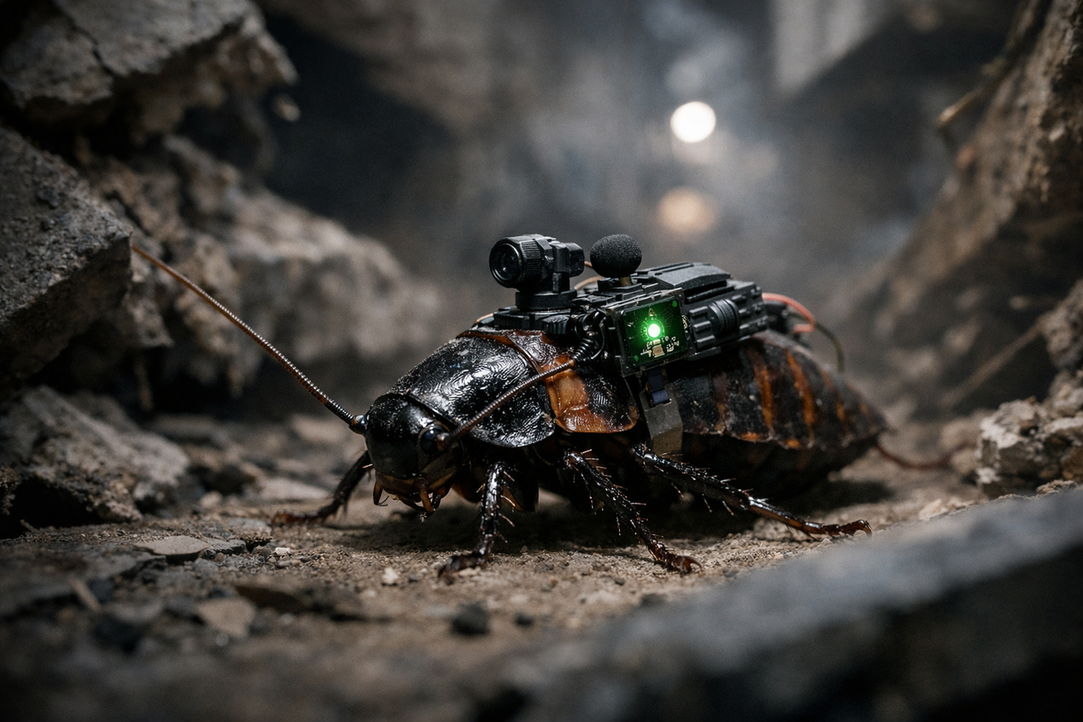 Njemački startup pretvara bubašvabe u AI špijune