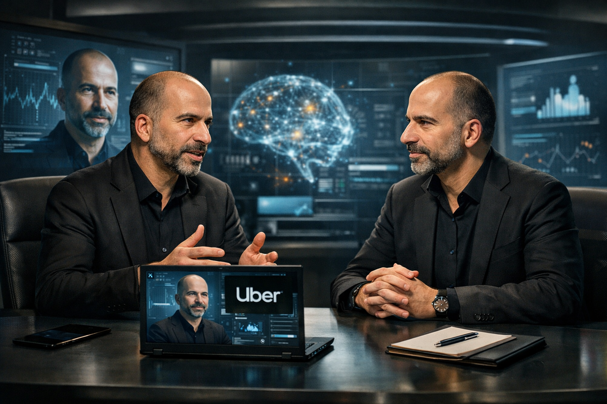 Uber razvija AI klon svog CEO-a Dare Khosrowshahija