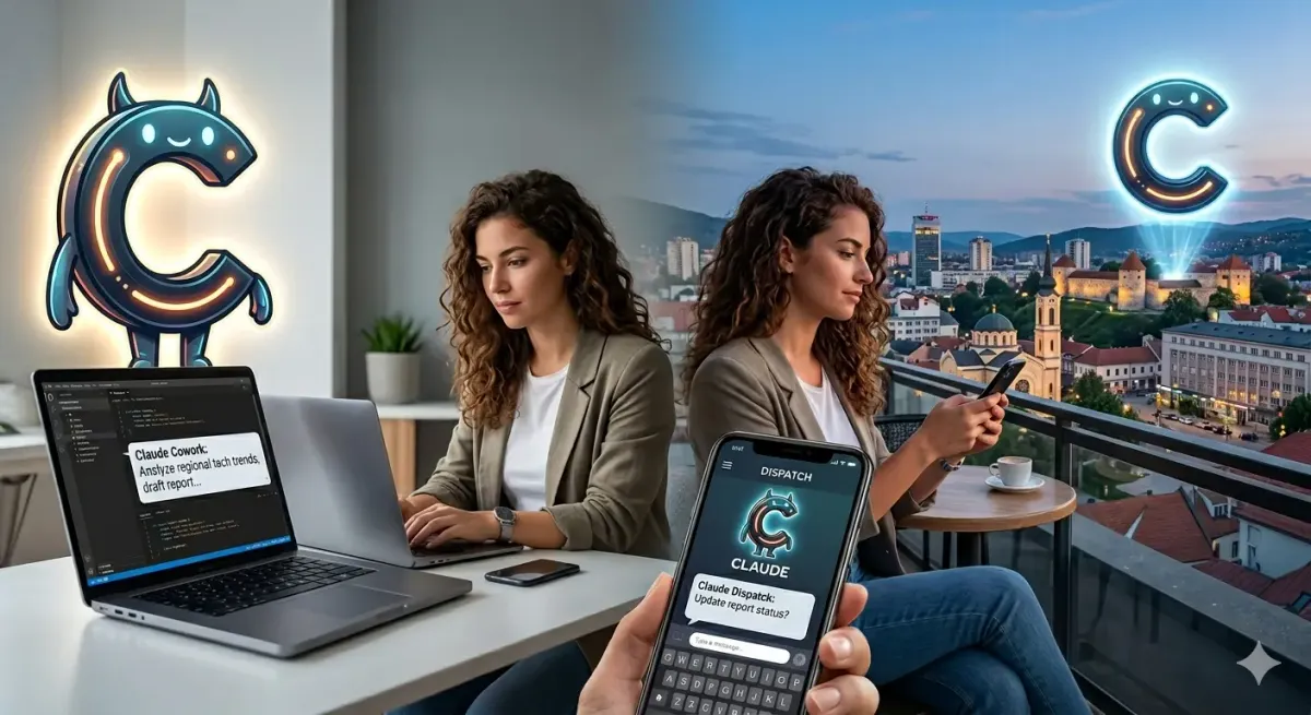 Claude Cowork i Dispatch postavi AI agenta za 5 minuta