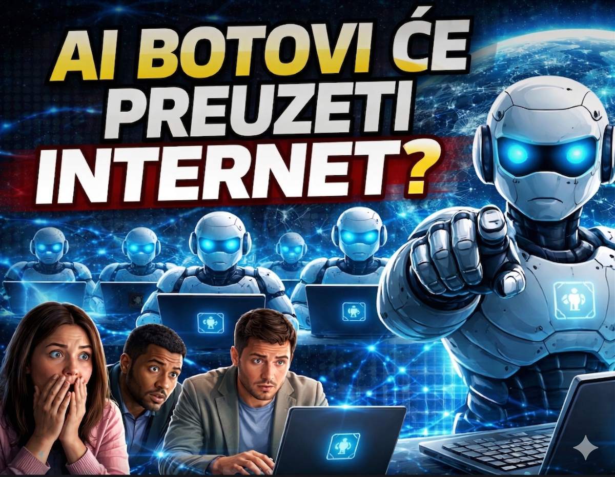 Internet će uskoro biti pun AI botova ljudi više neće biti većina online?