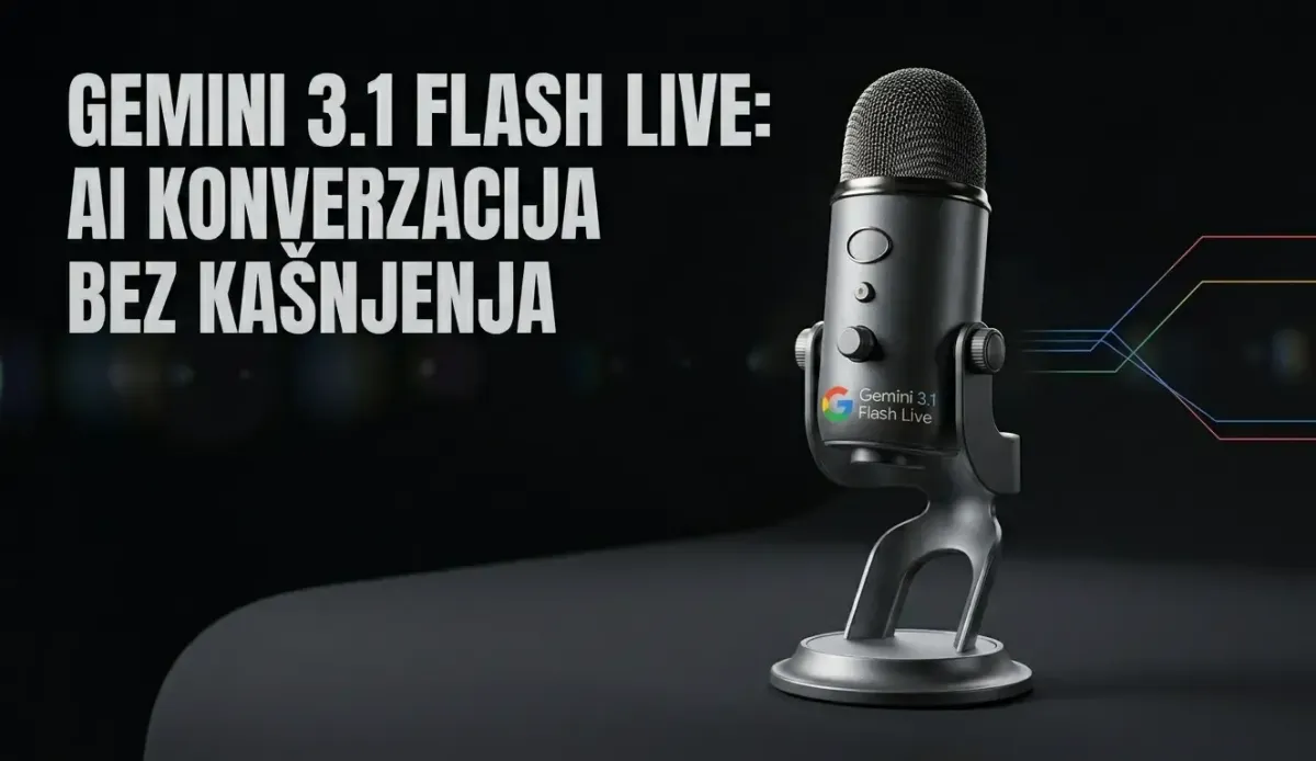 Google Gemini 3.1 Flash Live donosi AI konverzaciju bez kašnjenja