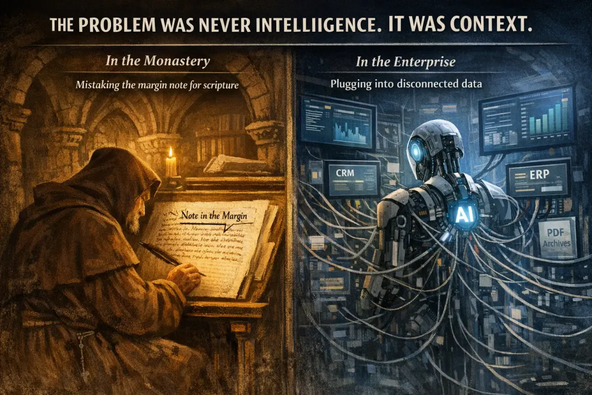 AI projekti ne propadaju zbog modela, nego zbog konteksta podataka