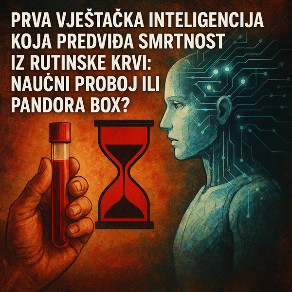 Prva vještačka inteligencija koja predviđa smrtnost iz rutinske krvi: Naučni proboj ili Pandora Box?