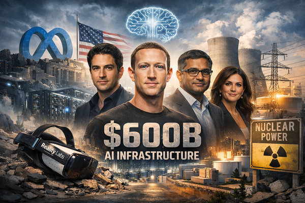 Meta gasi metaverzum i ulaže 600 milijardi dolara u AI infrastrukturu