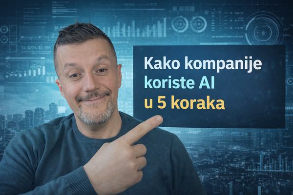 Kako kompanije u praksi implementiraju AI kroz 5 ključnih koraka!