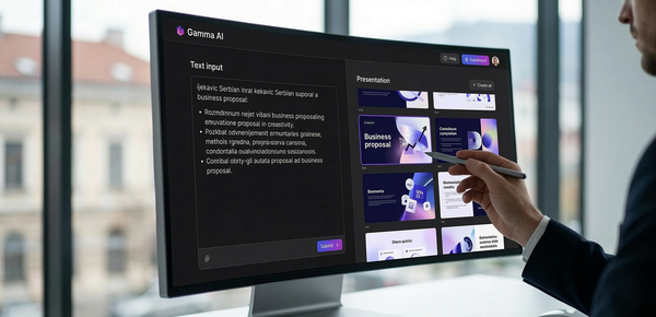 Gamma AI transformiše statične dokumente u interaktivne prezentacije. Napravite prezentaciju za 3 min