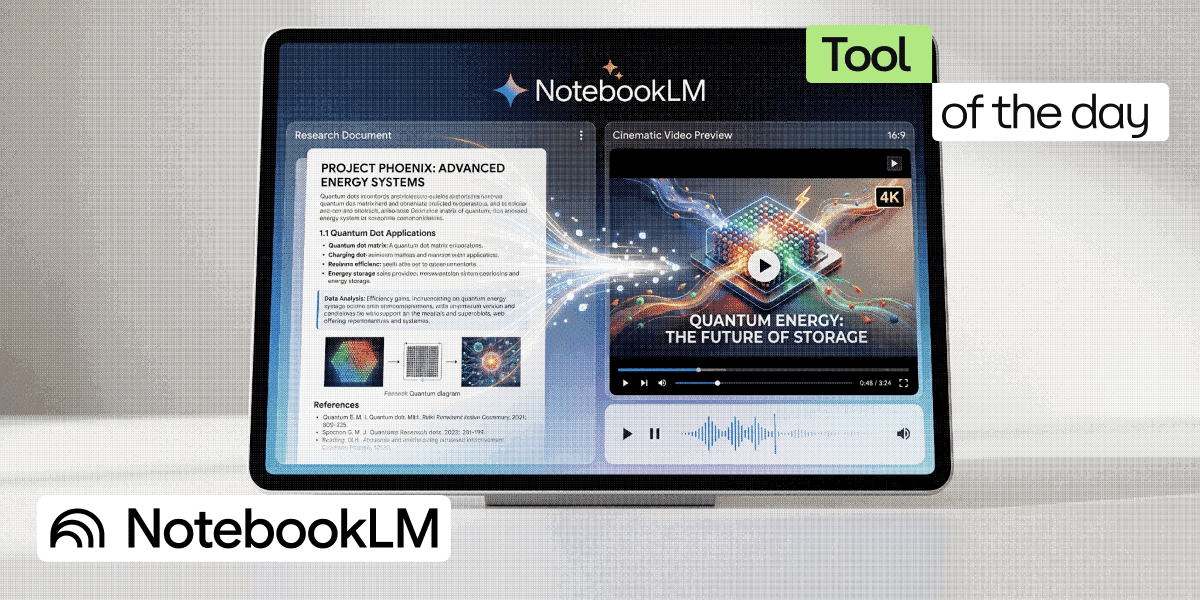 NotebookLM pretvara istraživačke radove u kinematografske AI video snimke