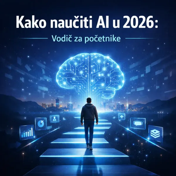 Kako naučiti AI u 2026: vodič za početnike