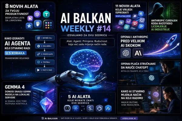 AI Balkan Weekly #14
