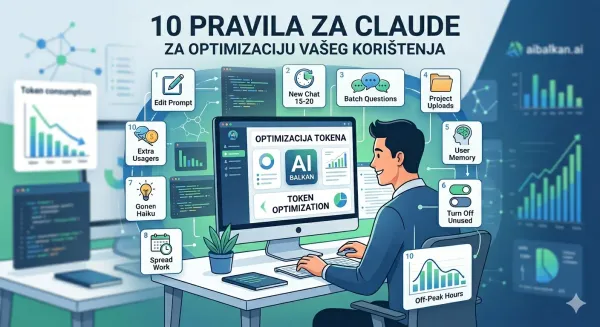Kako prestati trošiti Claude tokene nemilice: 10 pravila za maksimalnu produktivnost