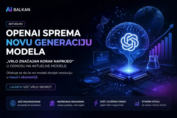 OpenAI sprema novu generaciju modela, šta se zapravo najavljuje